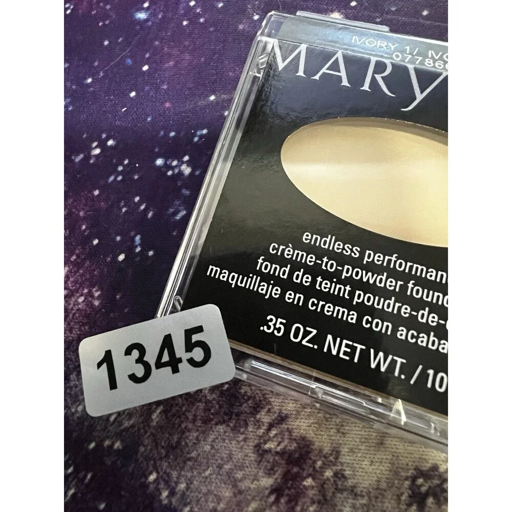 Mary Kay IVORY 1 Endless Performance Creme to Powder Foundation .35 oz new